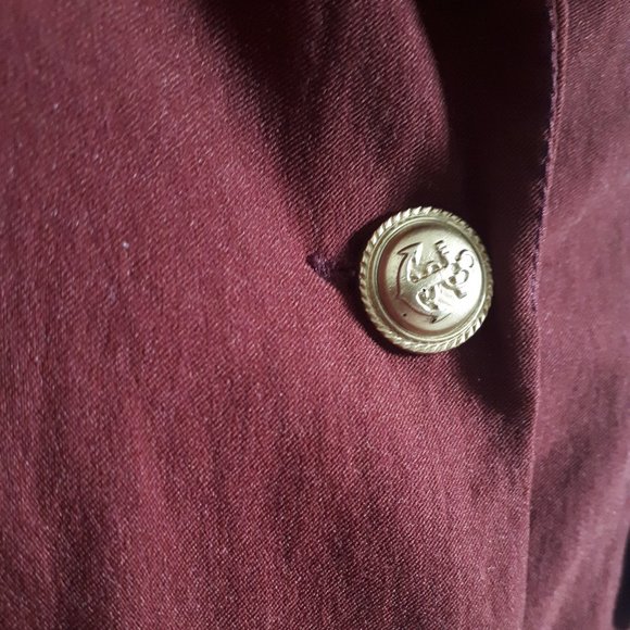 Love & Liberty Wine Red Blazer - Picture 2 of 7